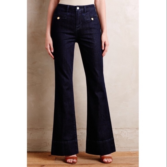 pilcro flare jeans